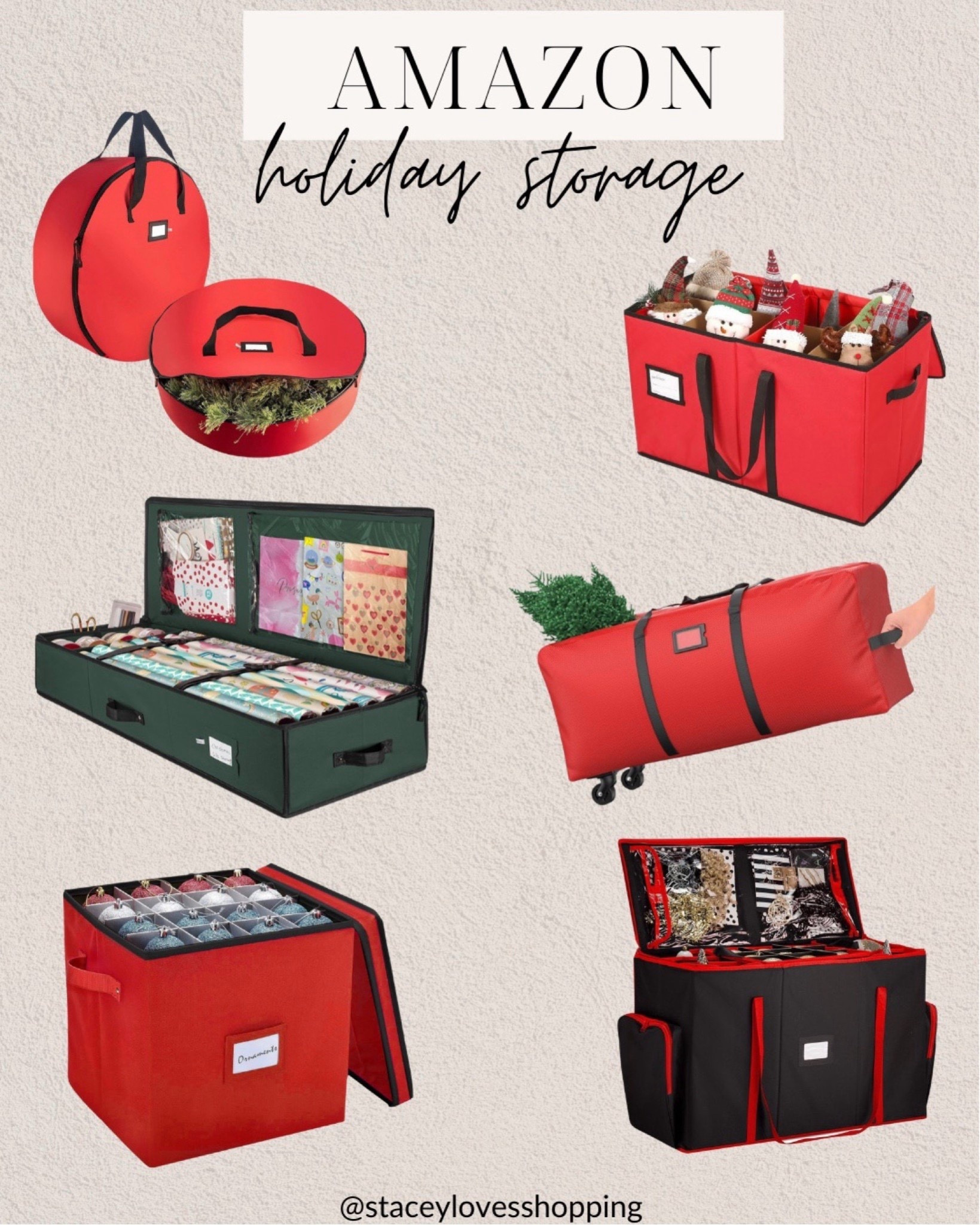 Christmas storage bins! 

#LTKHoliday