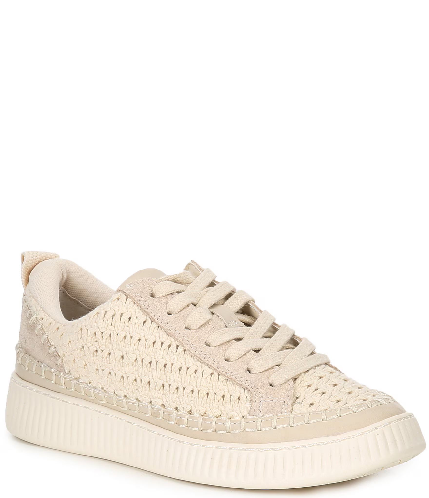 Dolce Vita Nicona Woven Knit Sneakers | Dillard's | Dillard's