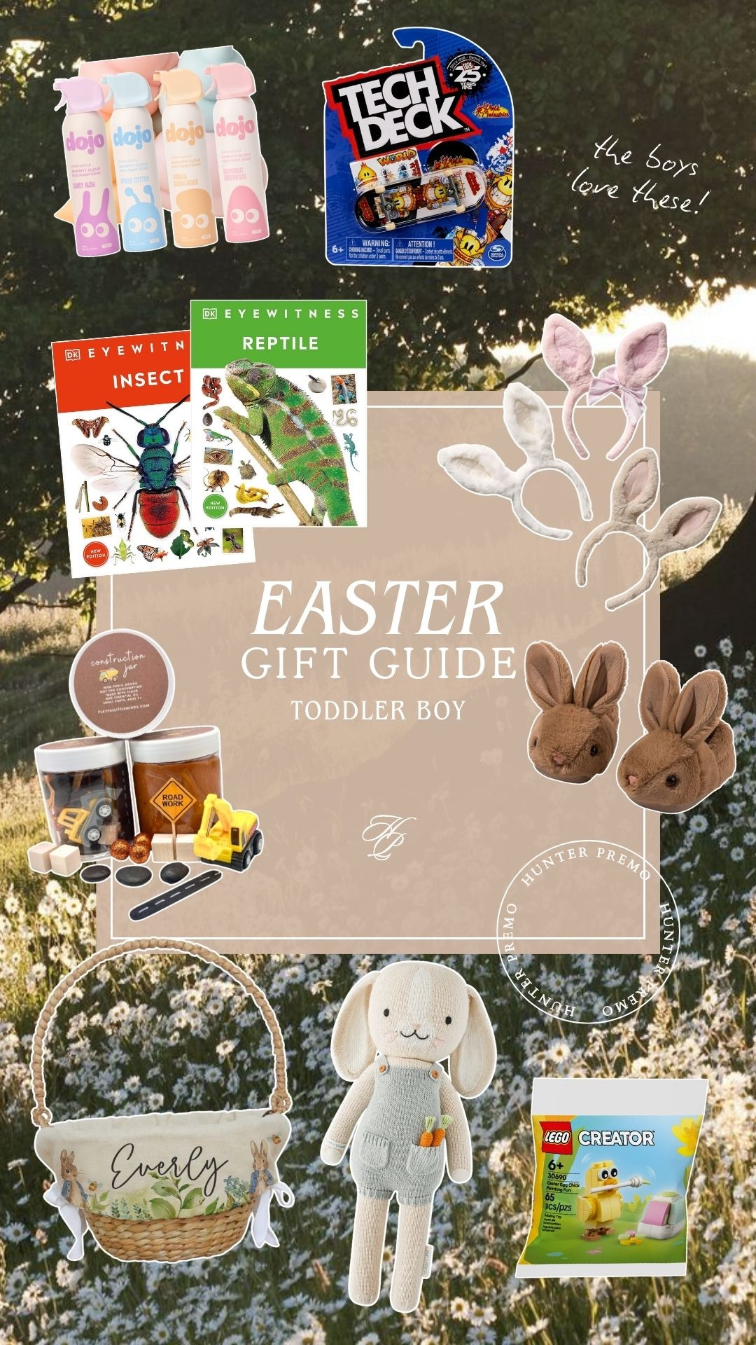 What I’m adding to the boys’ Easter baskets! The spray foam isn’t linkable but it’s from Dojo! 