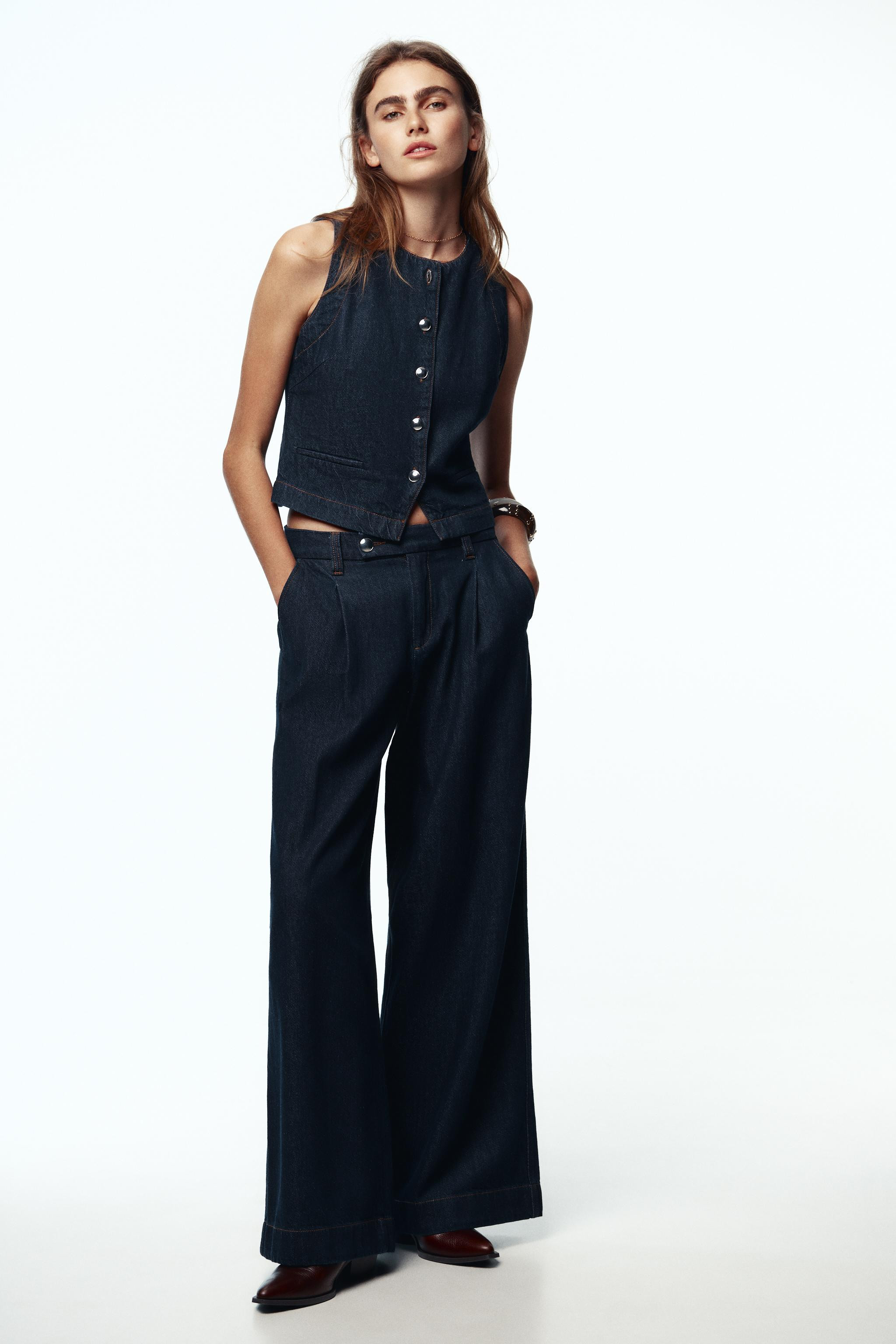 Z1975 MID-RISE WIDE LEG JEANS | Zara US