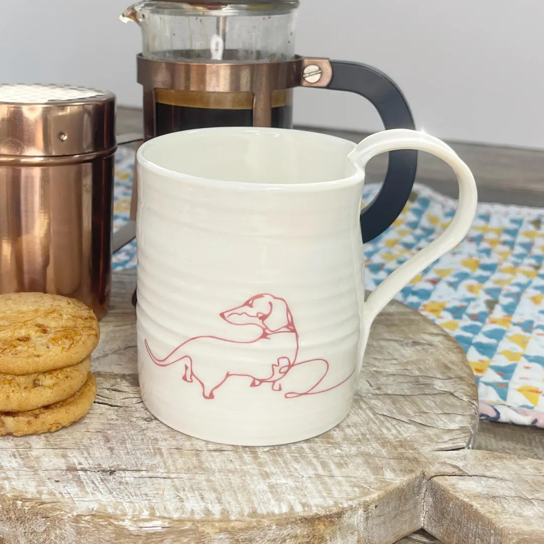 Sizzles Dachshund Mug - Etsy | Etsy (US)