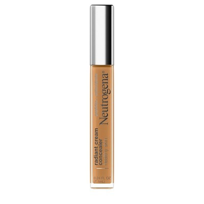 Neutrogena Healthy Skin Radiant Cream Concealer with Peptides + Antioxidants - Golden Medium/Deep 01 - 0.24oz | Target