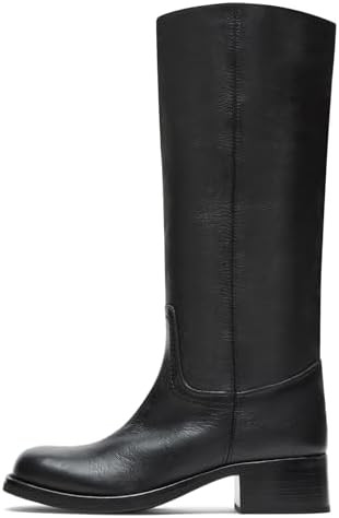 femflame Knee High Boots for Women Wide Calf Boots Women's Work Boots Hiking Boots Dress Boots Ri... | Amazon (US)