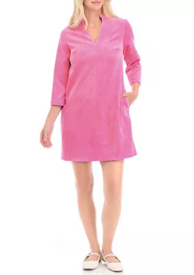 Women's 3/4 Sleeve Corded Collar Dress | Belk