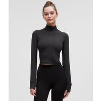 It's Rulu Ribbed Cropped Half Zip | Lululemon (US)