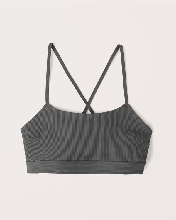 Seamless Ribbed Bralette | Abercrombie & Fitch (US)