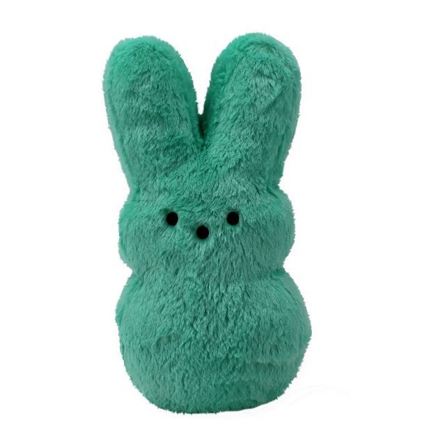 Peeps 17" Easter Shaggy Bunny Green | Target