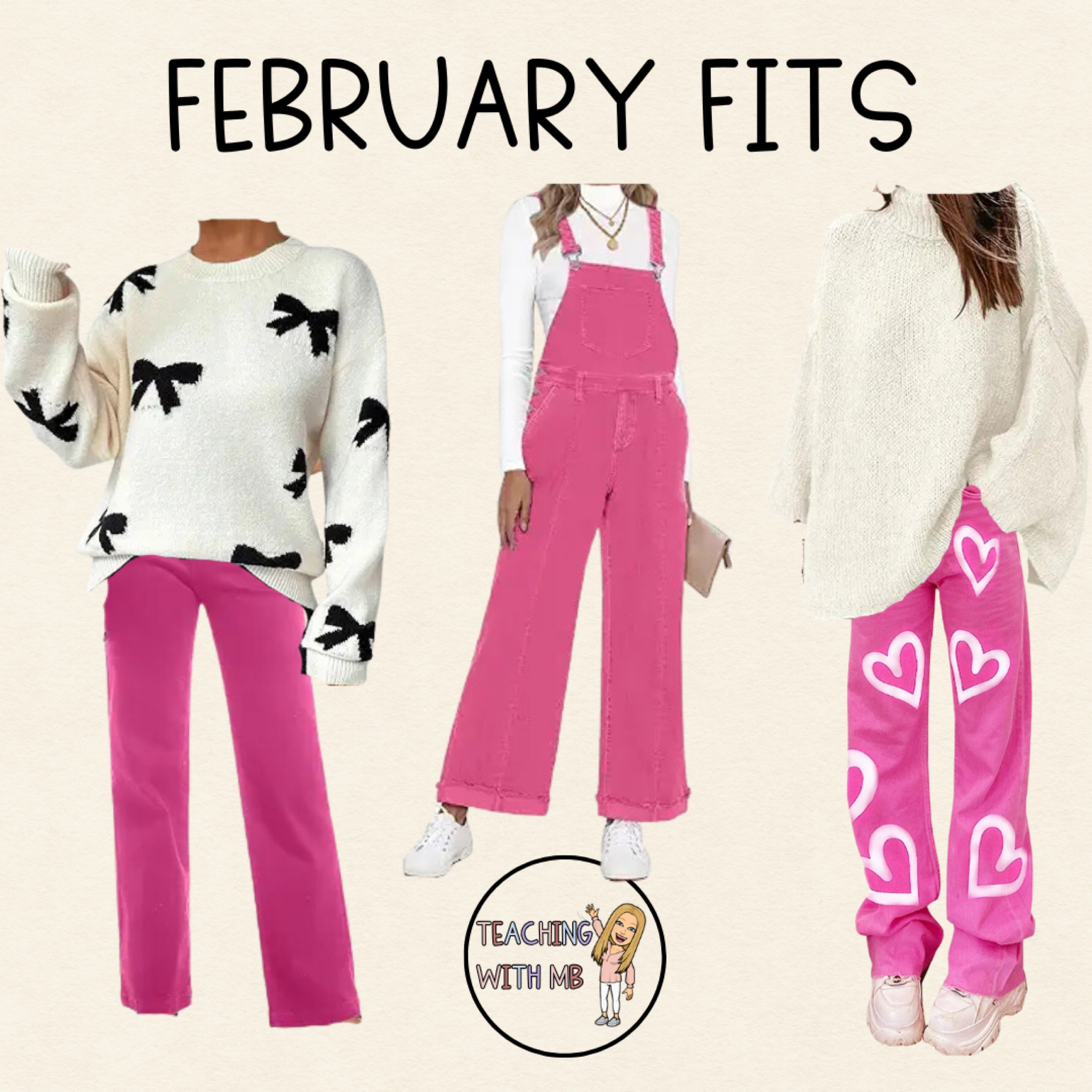 Catch me in allll the pink this month 💞🎀🌸💌

Valentine’s Day outfit idea , Valentin’s day ootd, Valentine’s Day, pink outfit, heart outfit, teacher ootd, teacher outfit idea, galentines outfit , girls night 

#LTKFindsUnder50 #LTKSeasonal #LTKStyleTip