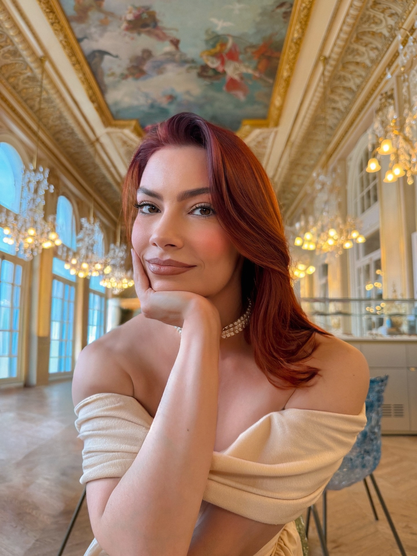 Looking for Bridgeton inspired fashion? Look no further. Anointed in a Lioness maxi dress, Jeffrey Campbell loafers, Chanel purse, vintage pearls and Chanel head scarf really oozes royalty. 

#LTKootd #LTKPetite #LTKValentine