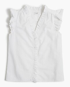 Sleeveless ruffle top | J.Crew Factory