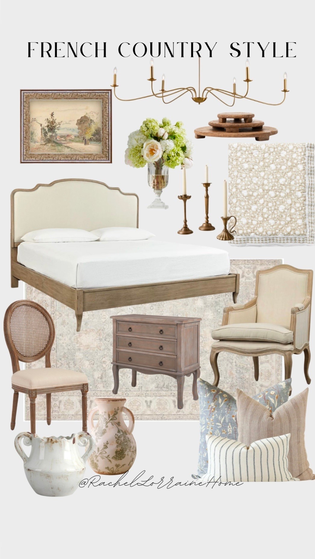 French country style has such a timeless charm. I love the mix of elegant lines, romantic details, and lived-in warmth that makes these spaces feel both beautiful and inviting. These are some pieces that capture that look perfectly. You can shop everything below.

#LTKHome