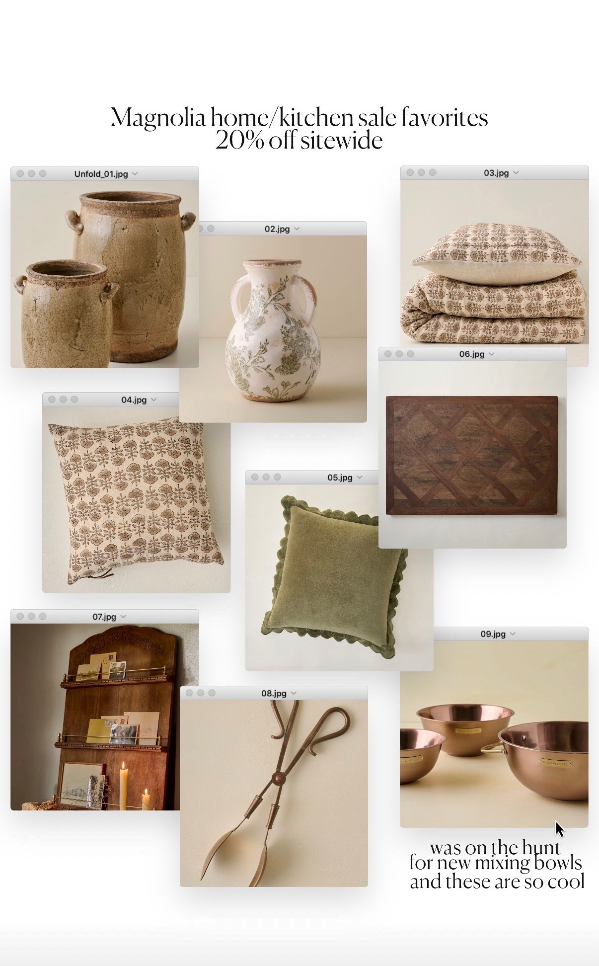 Magnolia home sale favorites