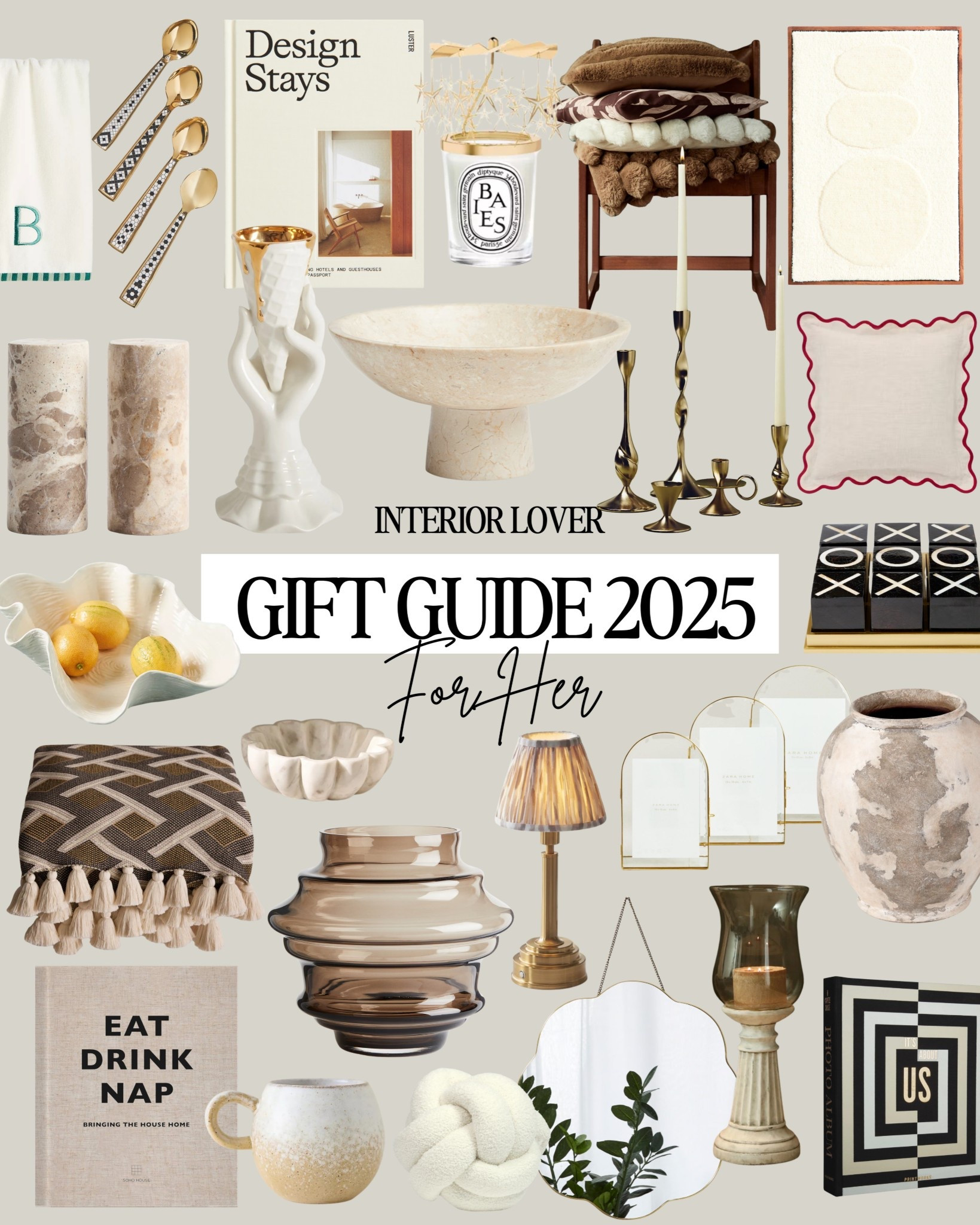 Gift Guide for Her 2025: Interior Lover 🕯️ 

#LTKhome #LTKCyberWeek #LTKgiftguide