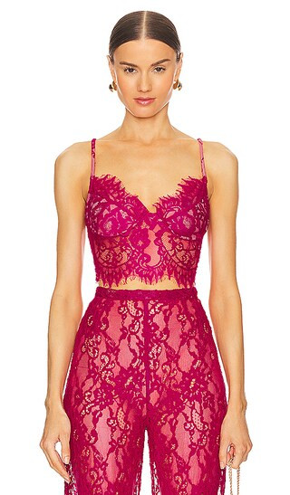 Capri Bralette in Fuchsia | Revolve Clothing (Global)