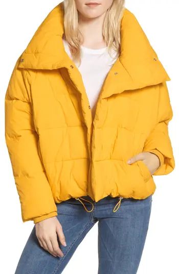 Women's Topshop Puffer Coat | Nordstrom