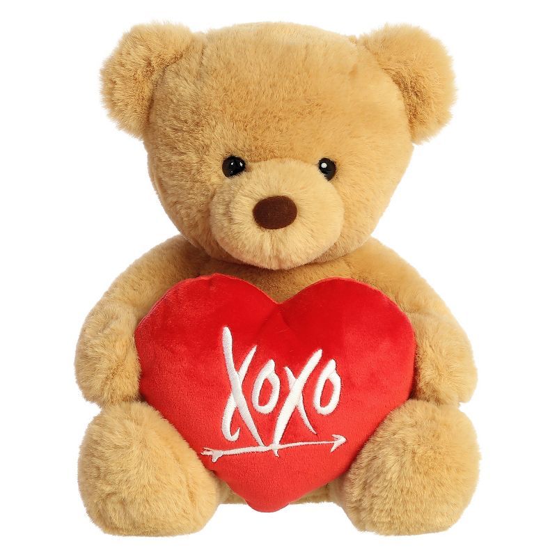 Aurora Valentines 12" Xoxo Bear Brown Stuffed Animal | Target