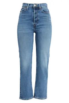 '70s High Waist Crop Stovepipe Jeans | Nordstrom