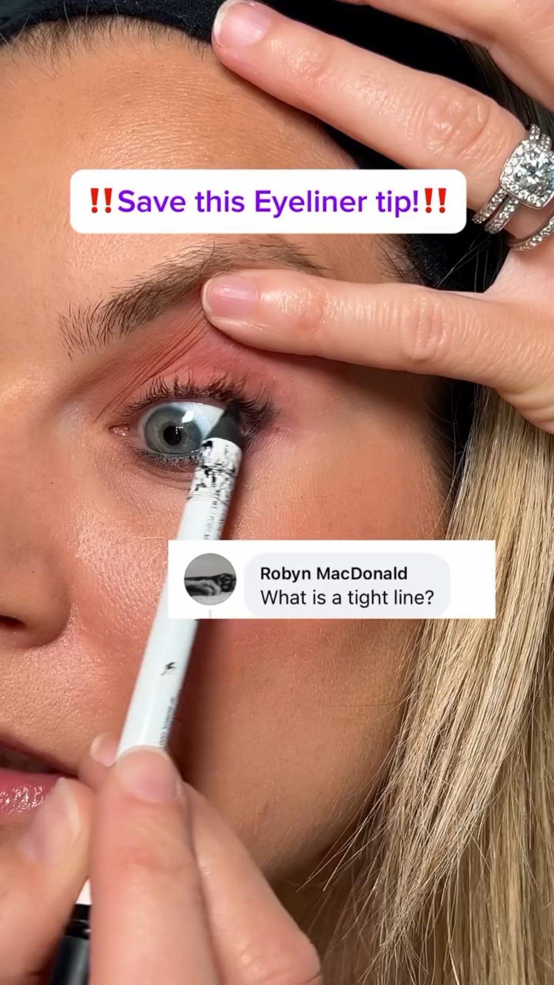 �Eyeliner Tutorial! �What is Tightlining?!? �� a question I get asked a lot….Save this if your eyeliner transfers! Follow for more easy makeup tips ��
@makeupbymario pencil

#eyelinerhack#eyelinerhacks#makeuphacks#makeuptips#beautyhacks#beautytips#makeuptipsandtricks#howto#makeupforbeginners