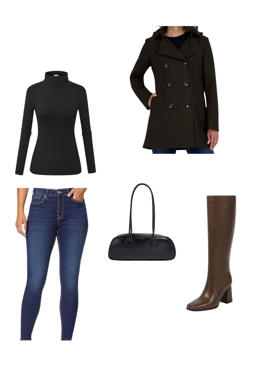 Thanksgiving
Stay effortlessly chic this winter with a classic all-black and brown combo. A fitted turtleneck pairs perfectly with dark skinny jeans, a double-breasted wool coat, knee-high boots, and a structured handbag. Ideal for coffee dates, city walks, or workdays in style.
Keywords: winter outfit ideas, classic winter fashion, minimal chic style, city girl outfit, black turtleneck outfit, brown boots outfit, elegant street style, cold weather fashion


#LTKSeasonal #LTKStyleTip #LTKHoliday