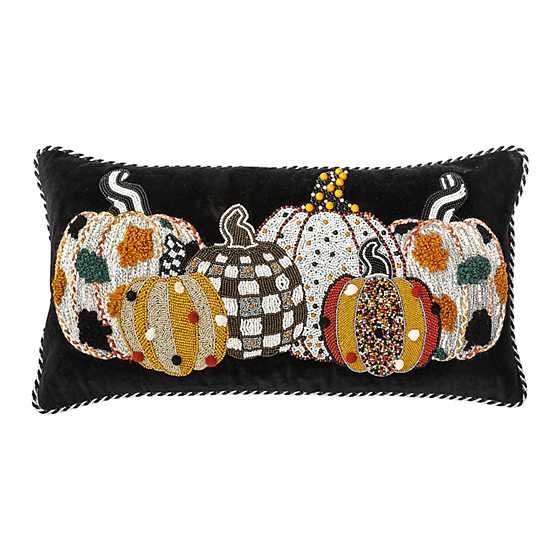 Pumpkin Palooza Lumbar Pillow | MacKenzie-Childs