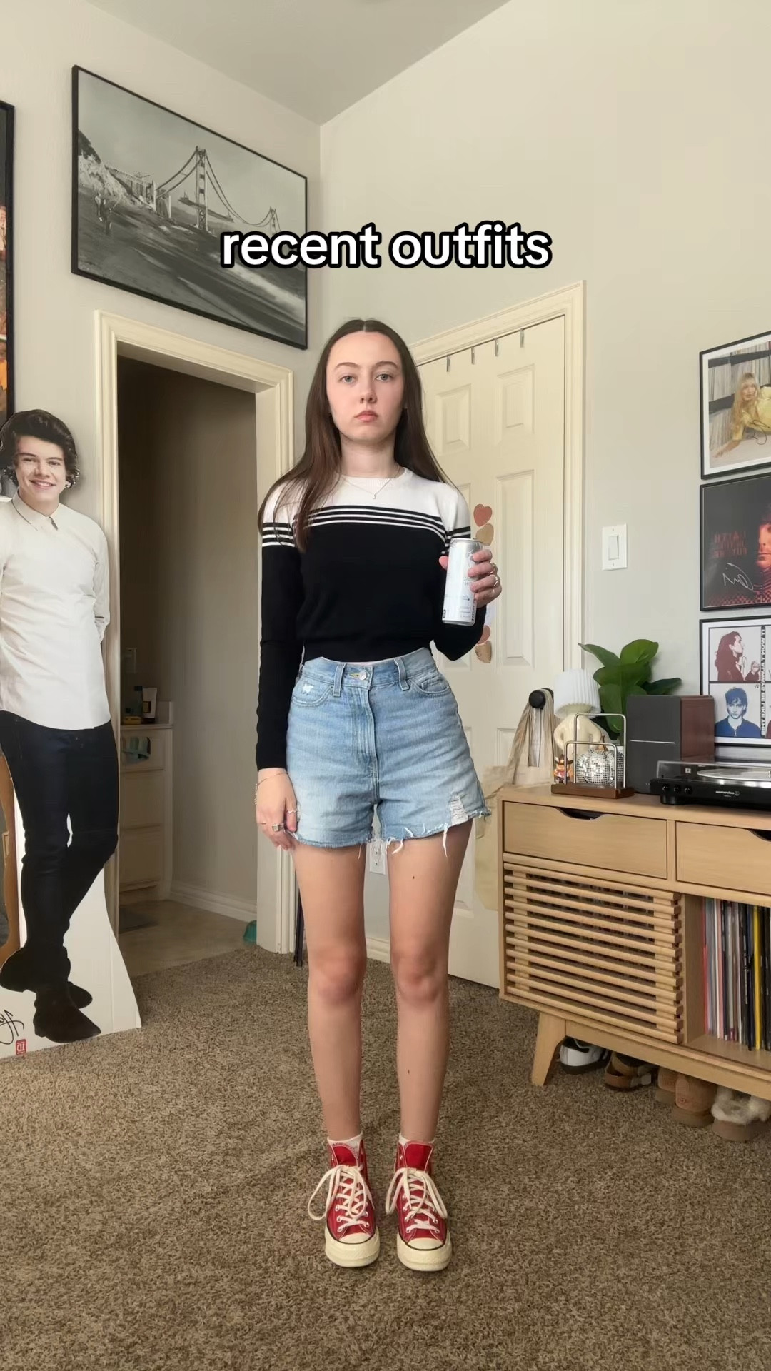 outfit 1
sweater: brandy melville
shorts: bdg
shoes: converse

outfit 2
tank top: brandy melville
cardigan: american eagle
skirt: hollister
belt: target
shoes: dr martens

outfit 3
top: brandy melville
jeans: hollister
belt: target
shoes: dr martens

outfit 4
shirt/skirt: urban outfitters
shoes: adidas

outfit 5
crewneck: my merch! (simplylillie.store)
shorts: hollister
shoes: adidas

outfit 6
shirt: brandy melville
skirt: cotton on
shoes: converse

outfit 7
shirt: urban outfitters
jeans: hollister
shoes: nike

outfit 8
dress: thrifted byer too
cardigan: american eagle
shoes: dr martens

outfit 9
top: urban outfitters
jeans: hollister
belt: target
shoes: adidas

outfit 10
shirt: thrifted
skirt: brandy melville
shoes: dr martens

outfit 11
tank top/hoodie/belt: brandy melville
skirt: hollister
shoes: converse
