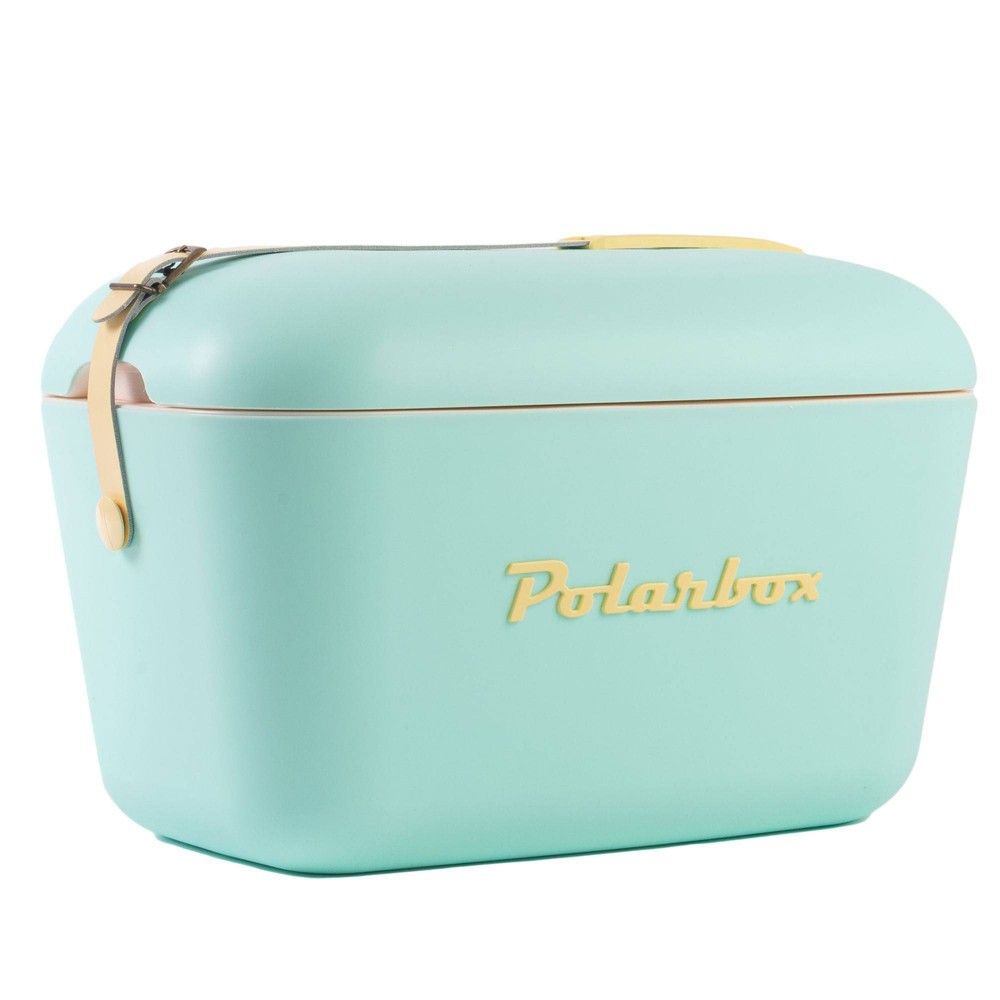 Polarbox Pop Retro 21qt Portable Cooler - Cyan/Yellow | Target