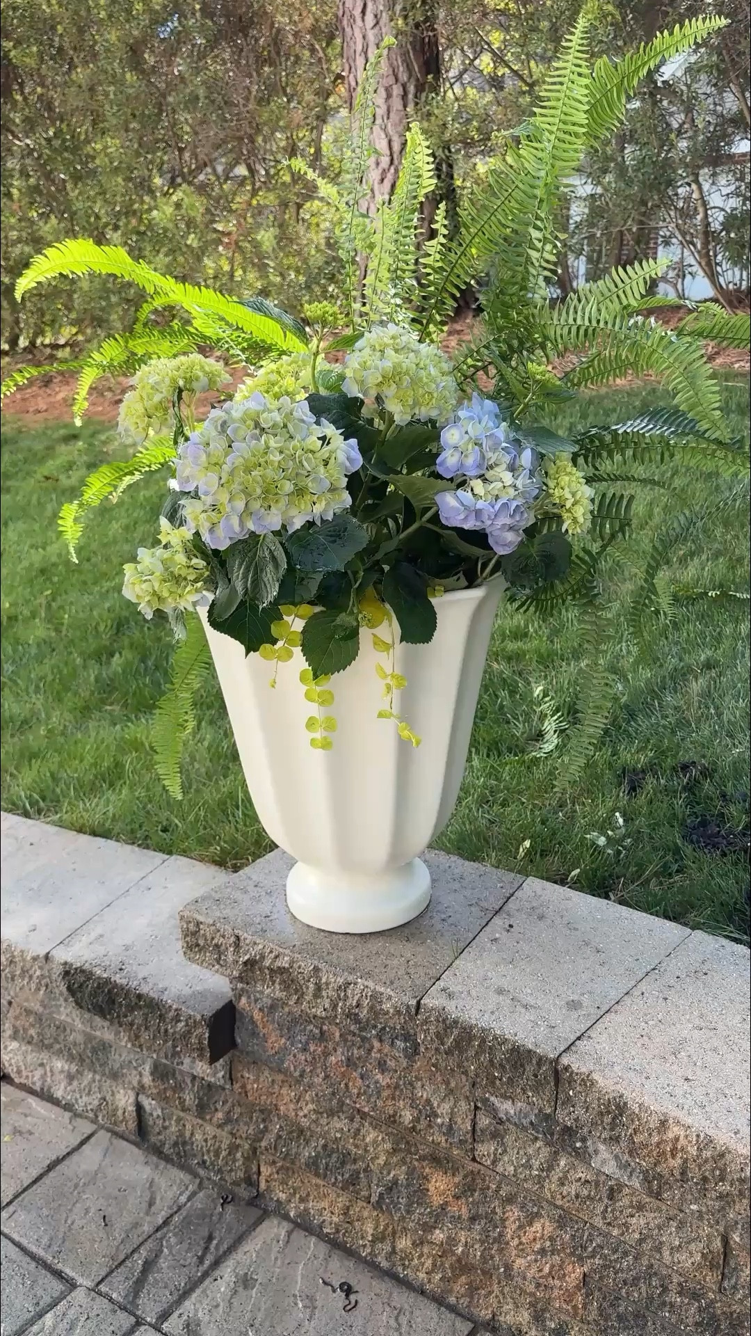 This beautiful planter consist of the Kimberly queen fern, hydrangeas, and creeping Jenny. It’s a winning combo! The affordable planter is linked. It’s so good!

#LTKHome