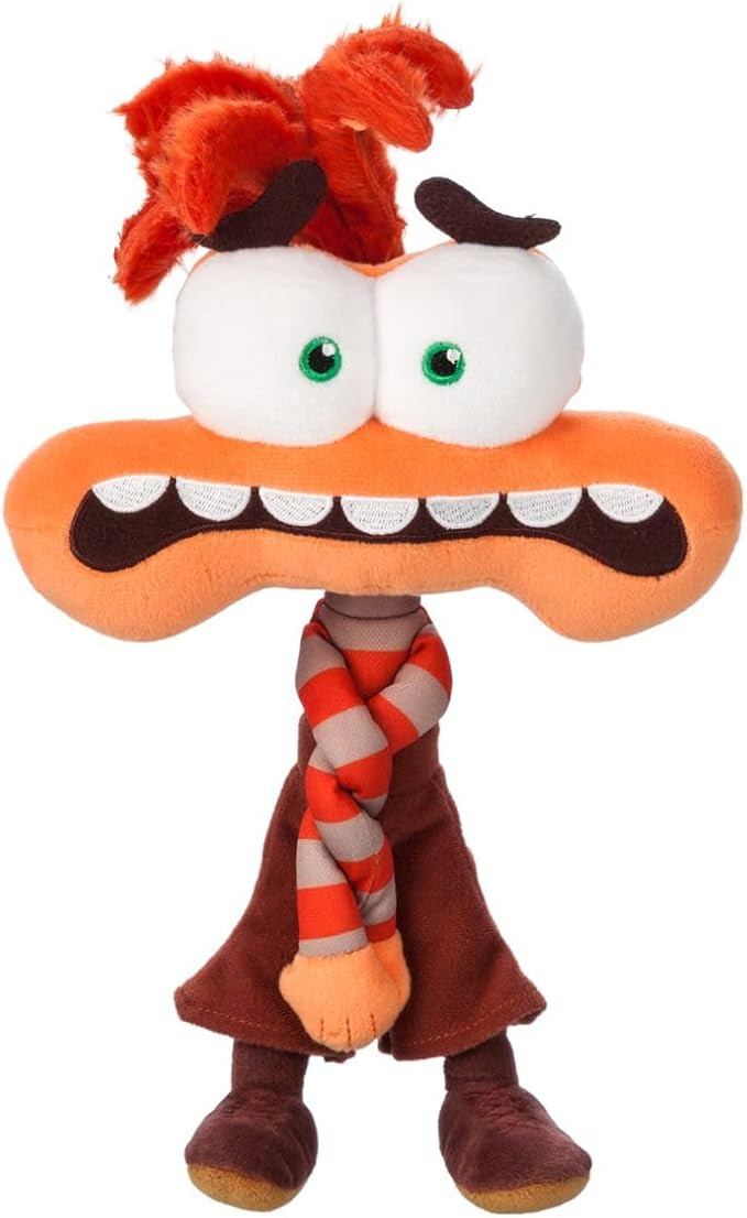 Disney Store Official Inside Out 2 Plush - Anxiety Emotion Toy - Detailed Sculpting, Embroidered ... | Amazon (US)
