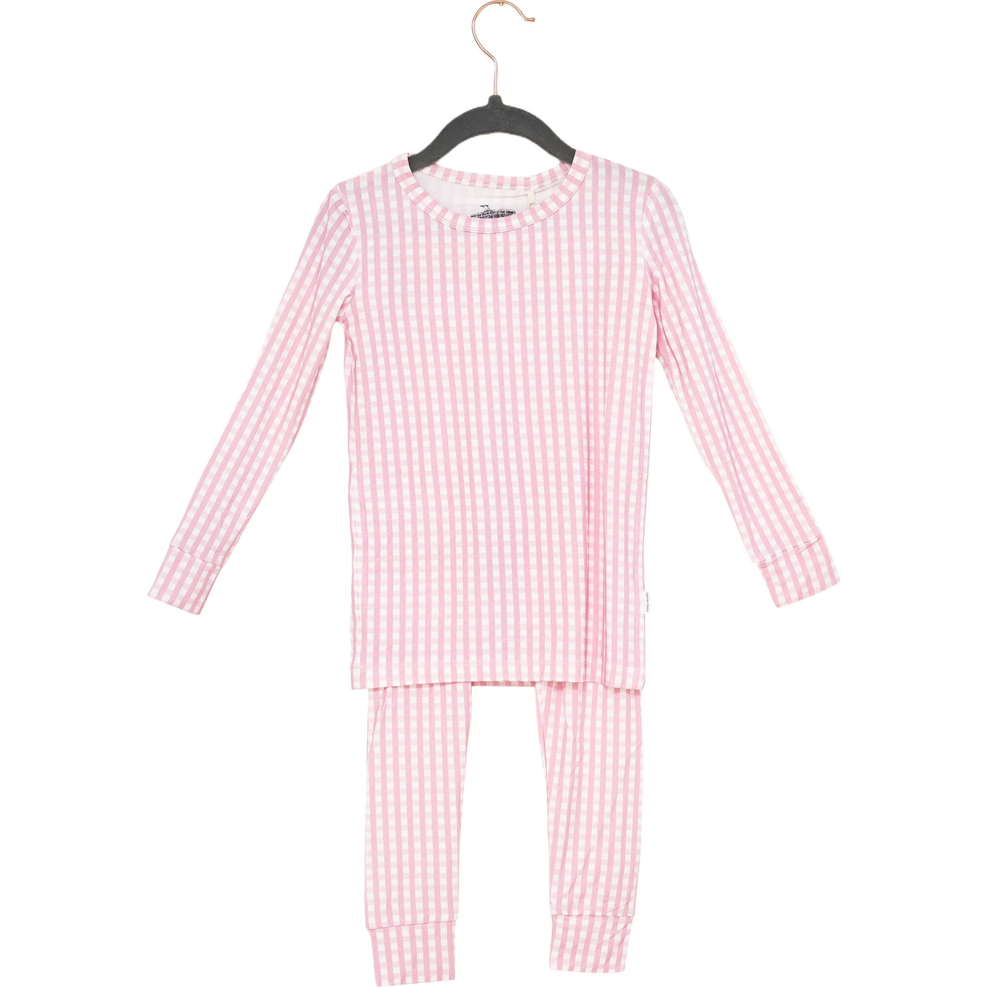 Gingham Pajamas, Pink | Maisonette