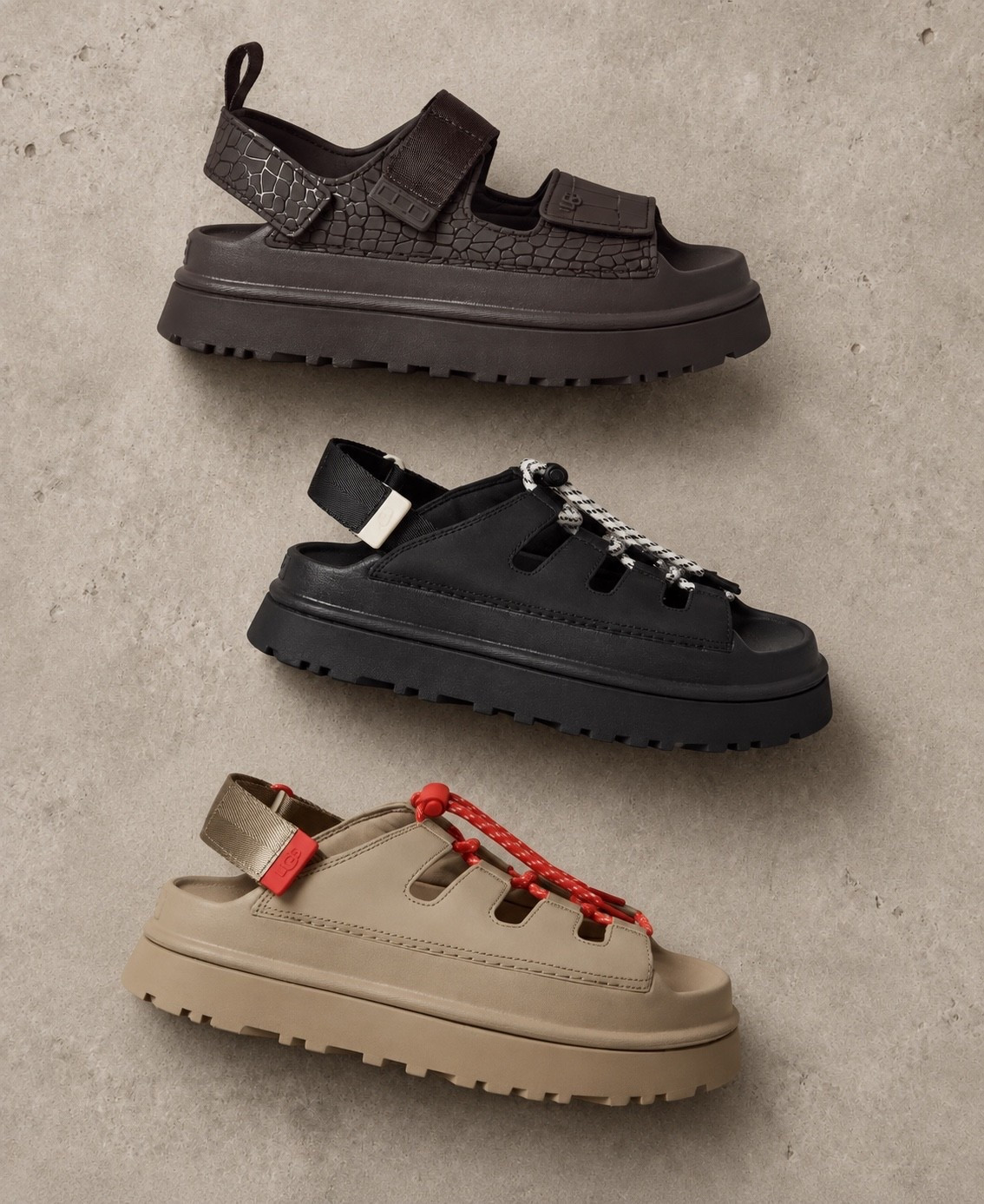 Ugg sandals now $47 originally $110 when you add to cart