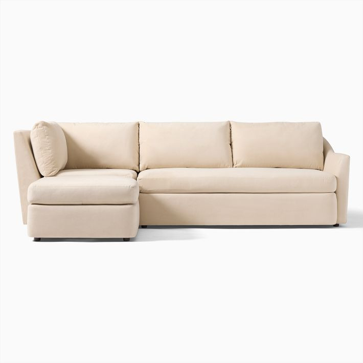 Dallas 3-Piece Ottoman Sectional (108") | West Elm (US)