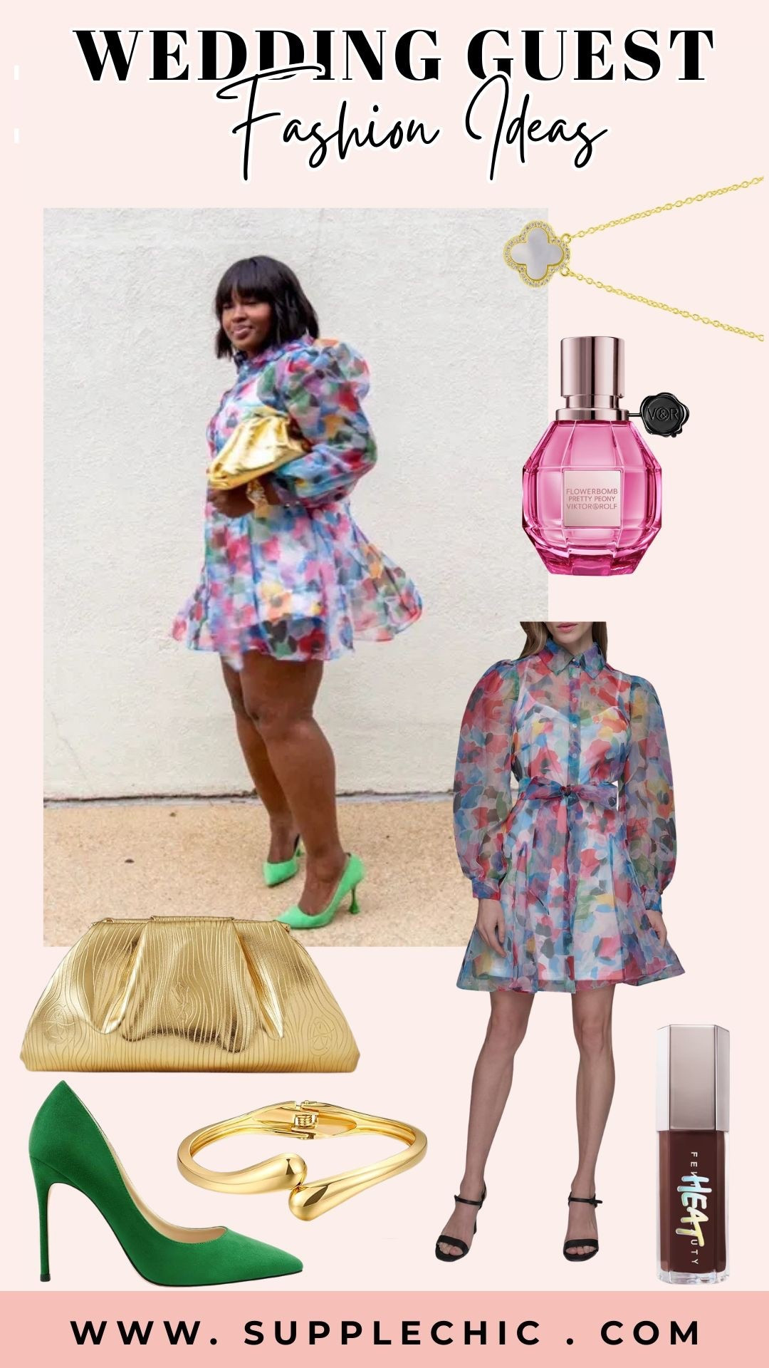 My go-to formula for wedding guest outfits. Perfect for spring/summer weddings, outdoor venues, or any event where you want to feel confident without overthinking your look. #WeddingGuestOutfit #WeddingGuestStyle #LTKfashion #SpringWeddingStyle #SummerWeddingOutfit #ColorfulStyle #StyleInspo #CurvyFashion #EventStyle #LTKFinds

#LTKSeasonal #LTKootd #LTKWedding