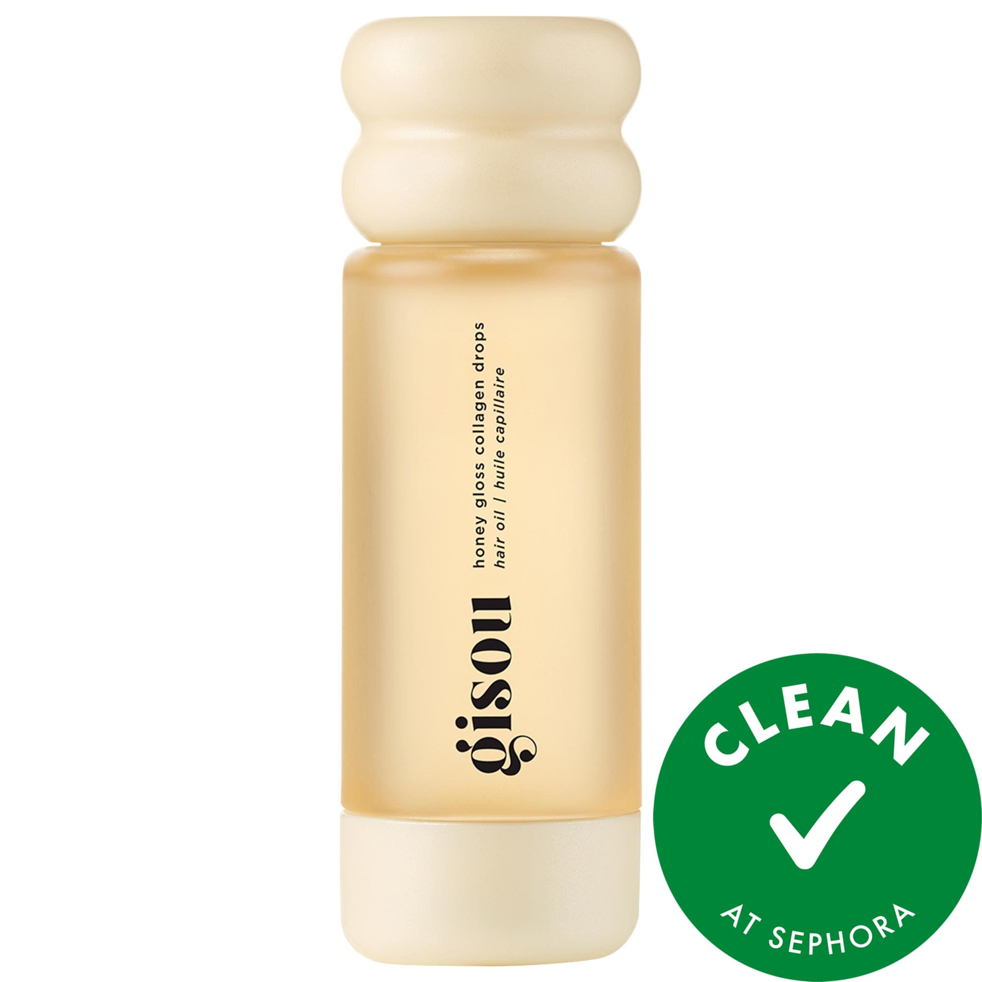 Gisou Honey Gloss Collagen Drops Hair Oil for Fine to Medium Hair 0.67 oz/20ml | Sephora (US)