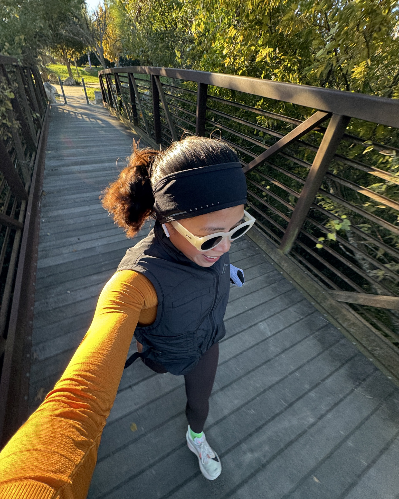 New favorite winter running vest 🦺

#LTKStyleTip #LTKFitness #LTKActive