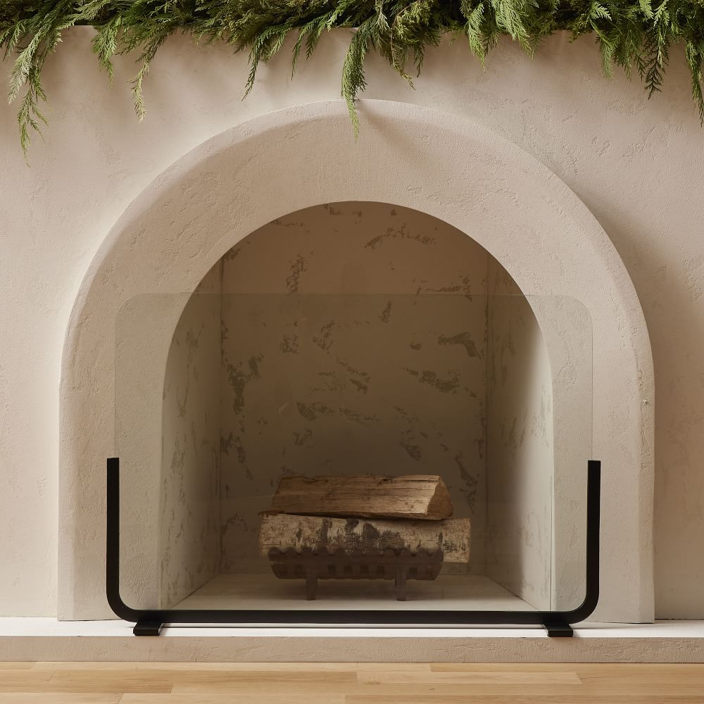 Willow Fireplace Screen | West Elm (US)