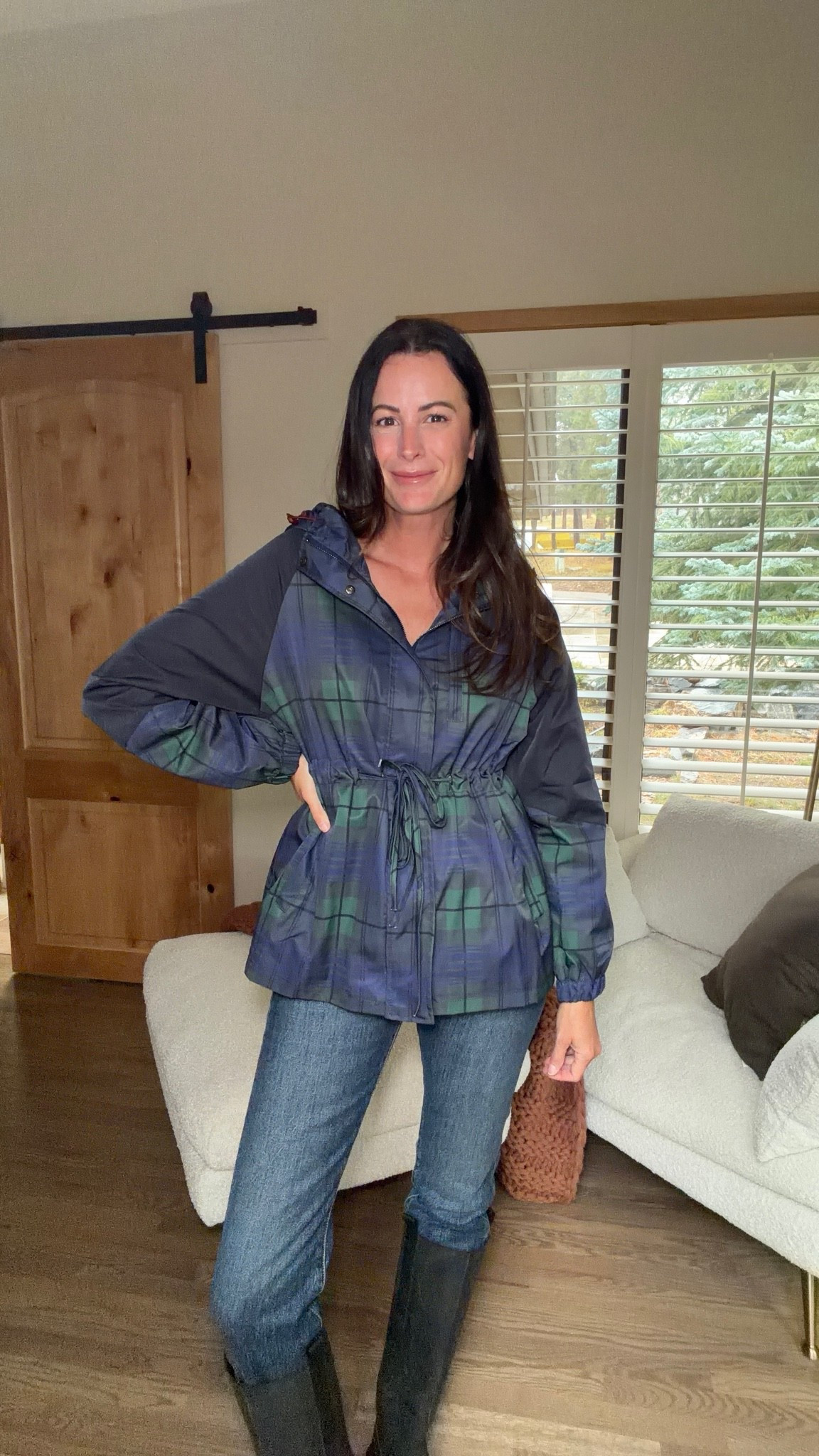 This is such a cute rain jacket from Amazon! Perfect for an extra layer of protection!