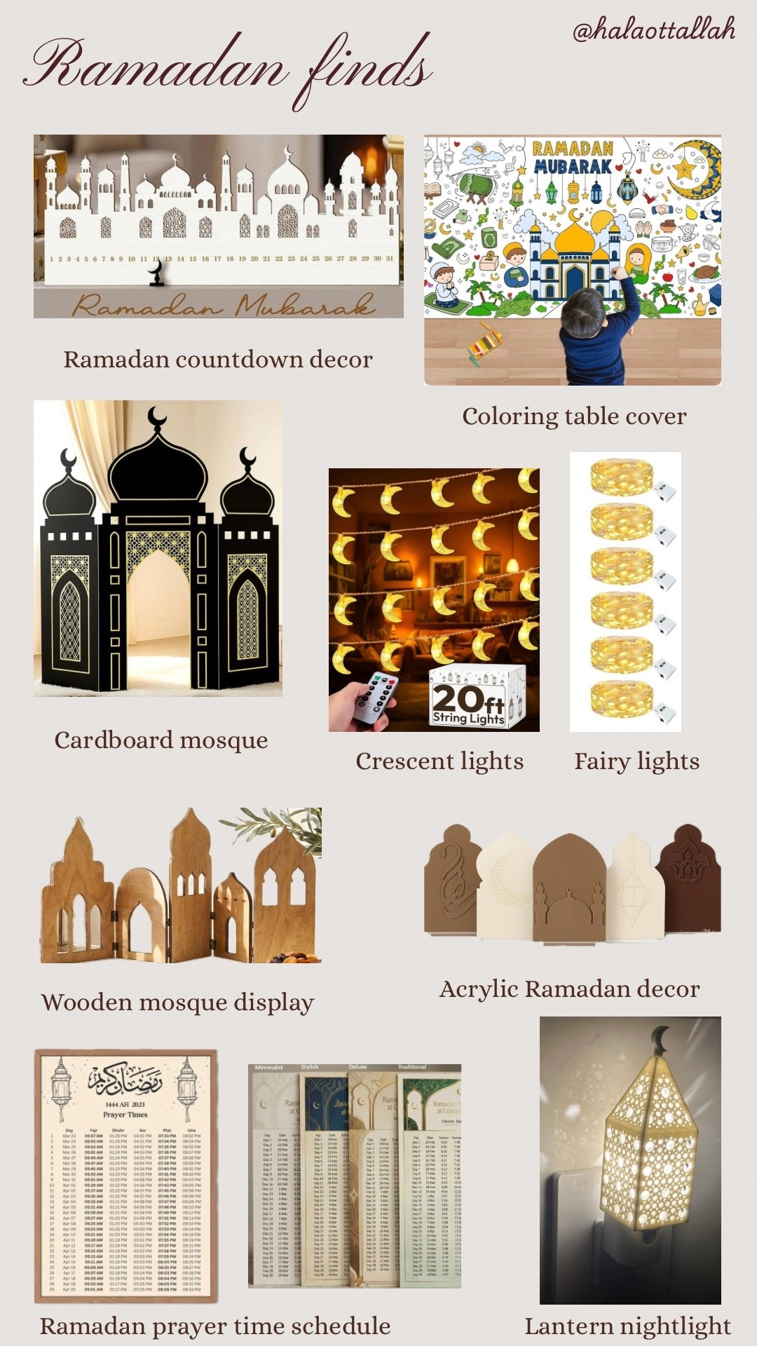 Ramadan decor finds! 

#LTKU #LTKHome #LTKSaleAlert