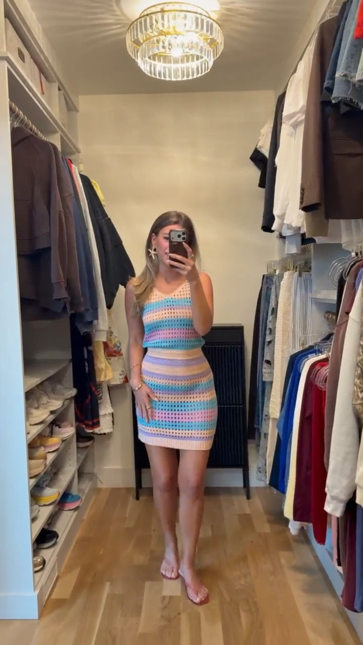 amazon crochet coverup dress for resort wear, summer vacation or beach 

electric picks: emerson20
vici: emerson30

i did my normal size small 

Beach 
Vacation
Summer looks
Destination
Coverup 
Swimwear
Pool day
Resortwear

#LTKootd #LTKgrwm #LTKSeasonal