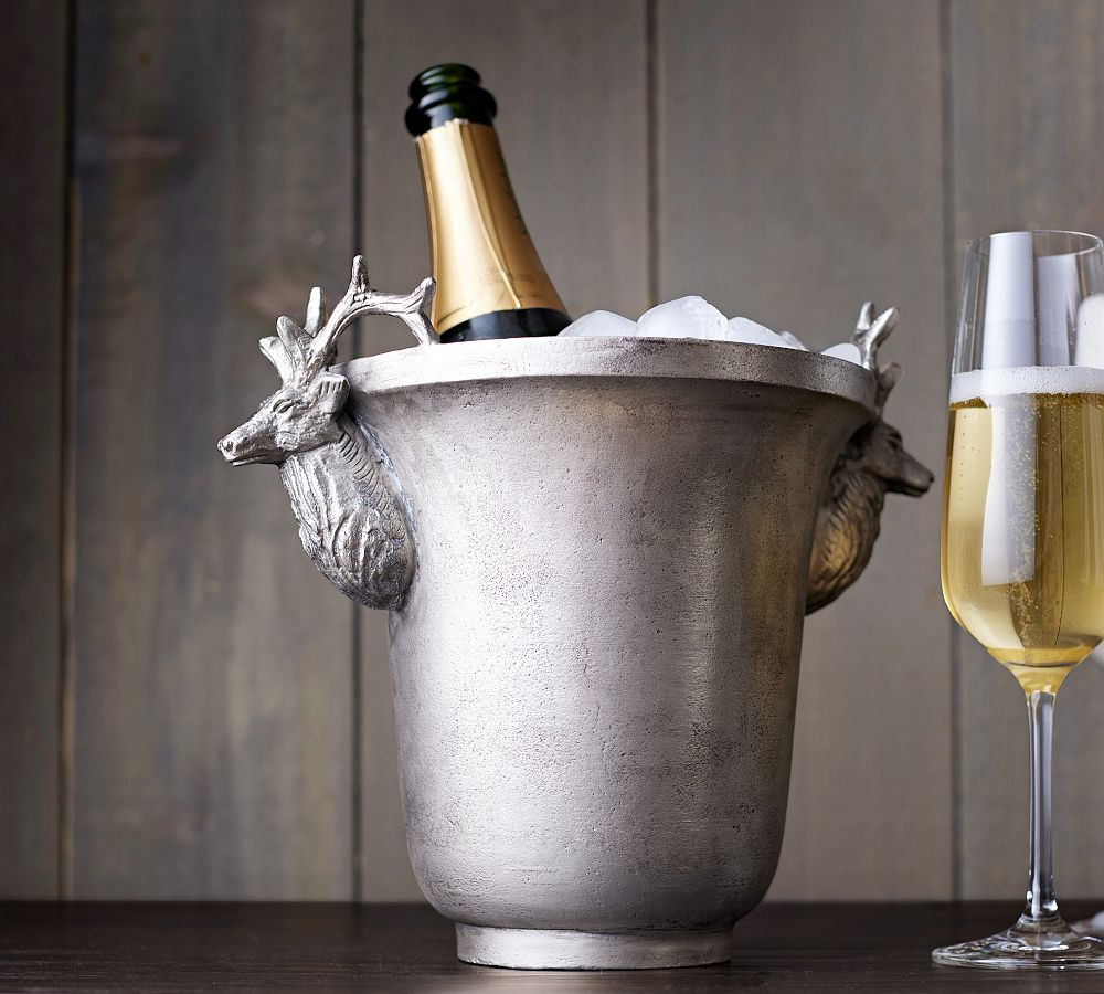 Stag Ice Bucket | Pottery Barn (US)