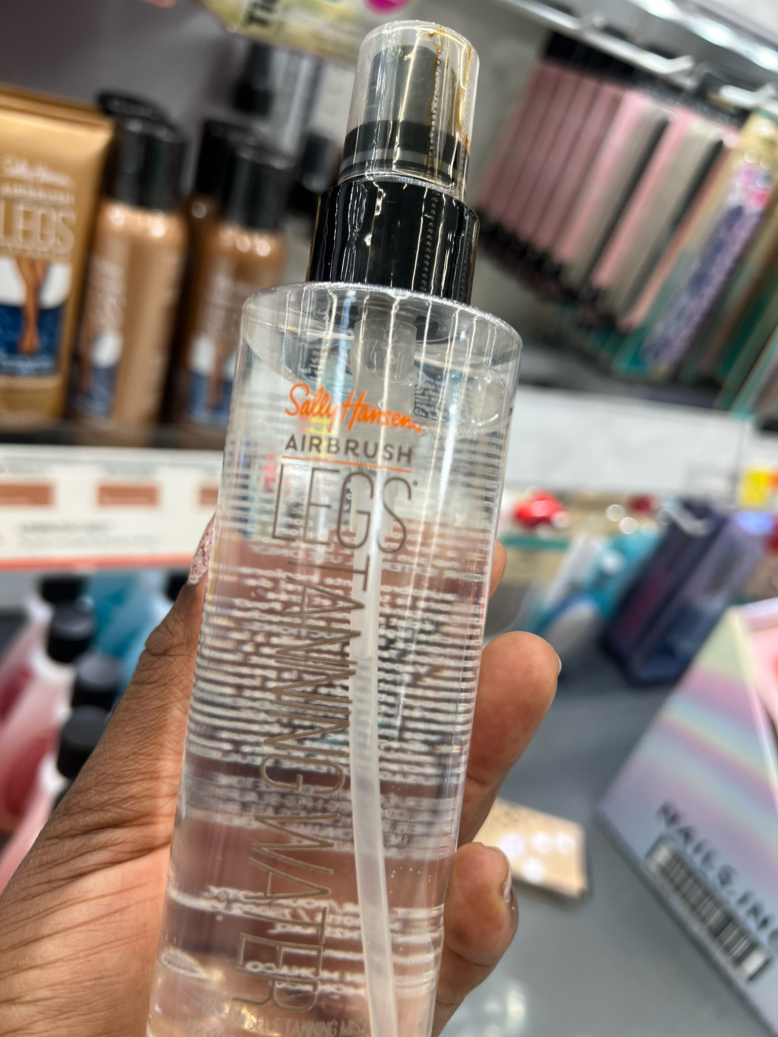 Vanilla scented spray self tanner! Most it on & wait for glow! 

#LTKbeauty #LTKswim #LTKtravel