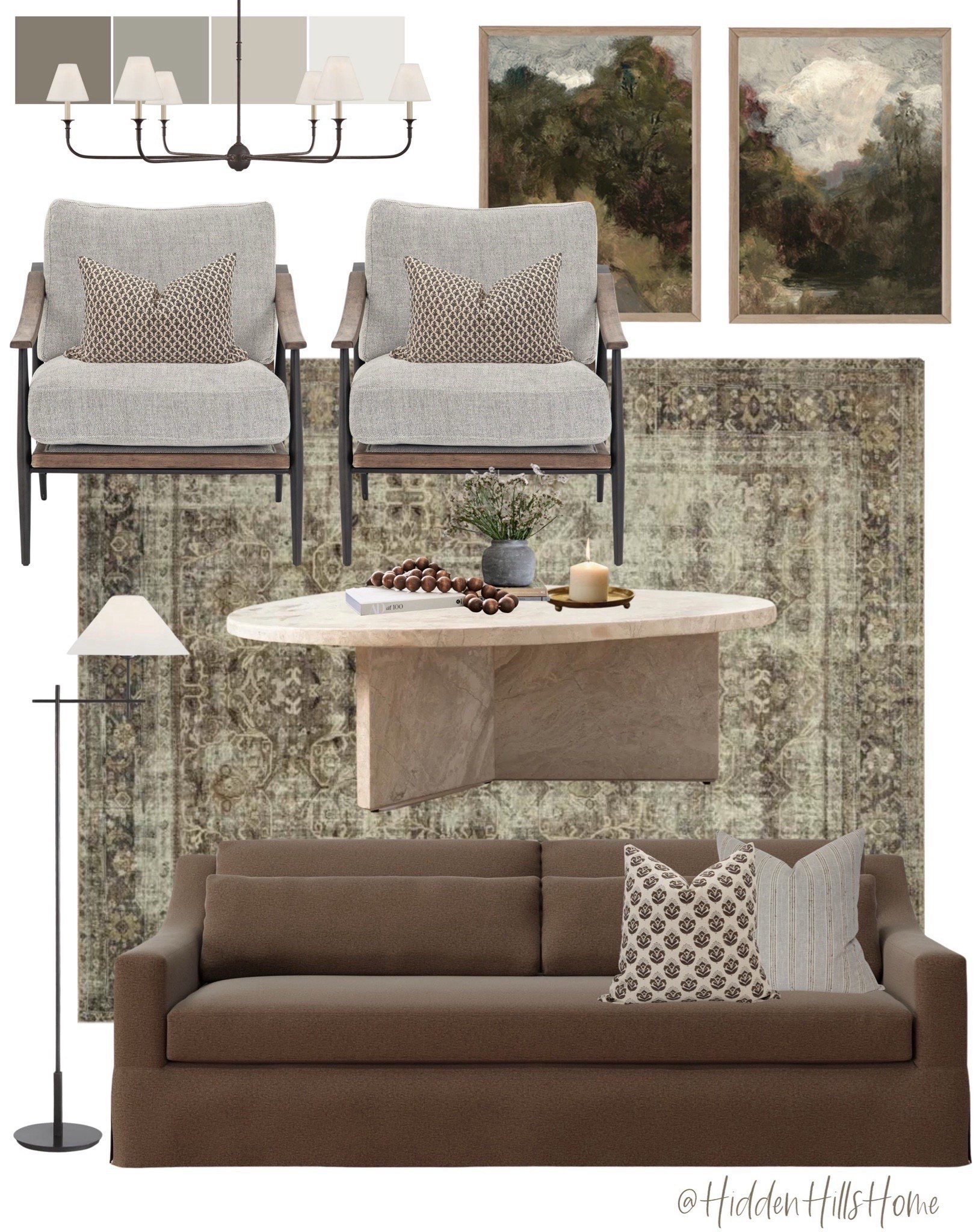 Living room mood board, den mood board, sofa, accent chairs, living room rug, modern classic living room mood board #familyroom 



#LTKSaleAlert #LTKSeasonal #LTKHome