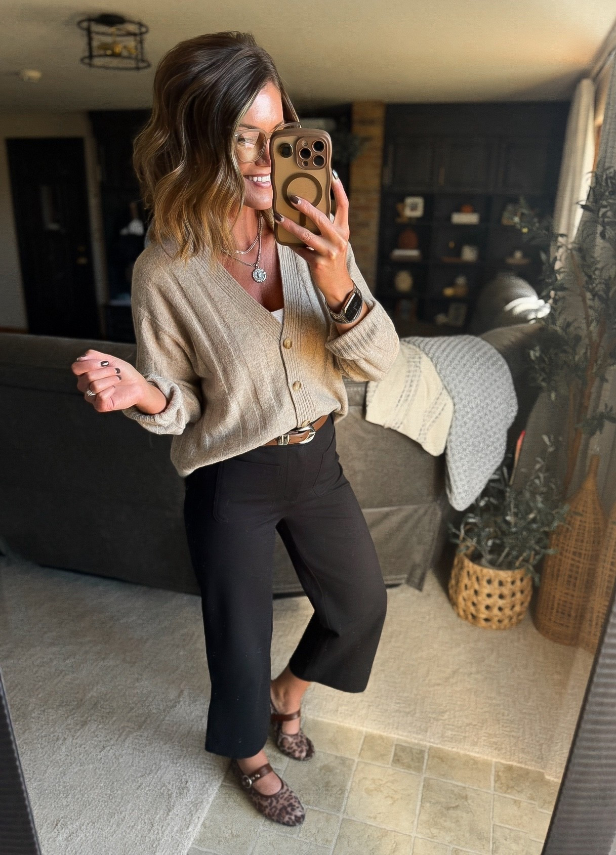 Workwear OOTD. These pants are so comfortable even after wearing them for almost 12 hours I’m not dying to take them off. 
Sweater/ small (runs oversized)
Pants/ medium (great stretch) 

#LTKStyleTip #LTKWorkwear #LTKSeasonal