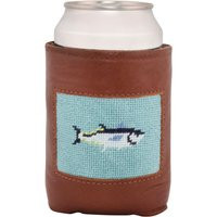 Bluefin Tuna Needlepoint Can Cooler - Leather Fisherman Gift | Etsy (US)
