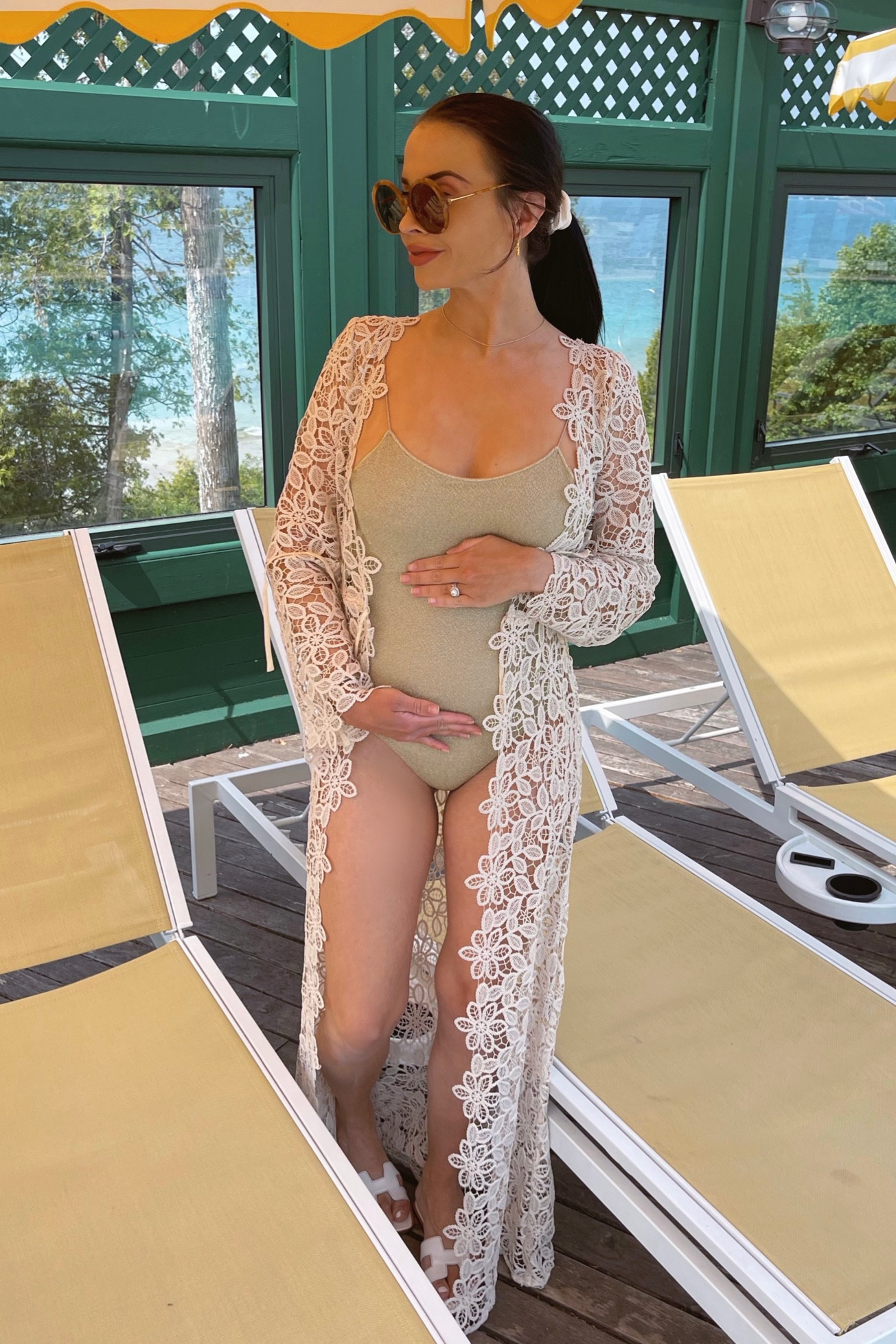 Vacation swimwear. Resort style. Summer style. Beach & pool looks! Maternity swim! Maternity vacation & beach look! 

#LTKtravel #LTKswim #LTKbump