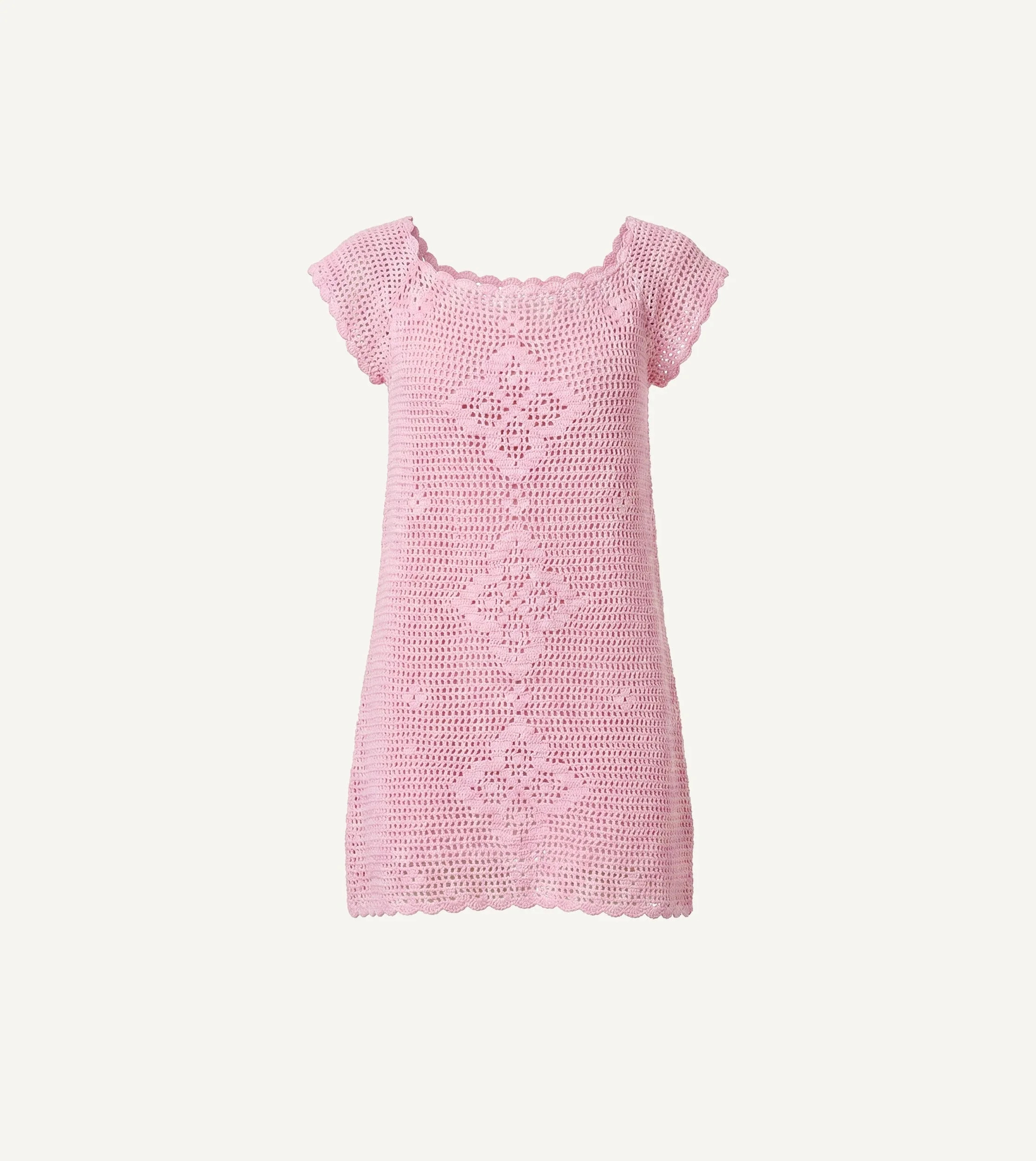 Clementina Mini Dress | Prism Pink | Cleobella