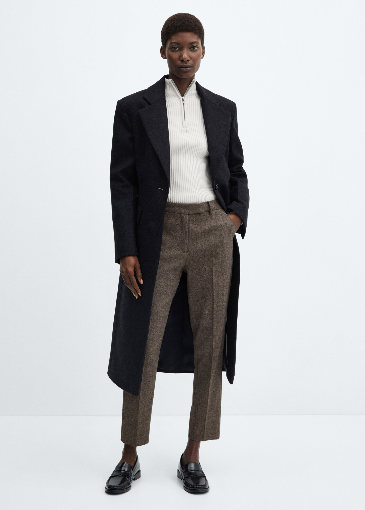 Mid-rise skinny pants | MANGO (US)