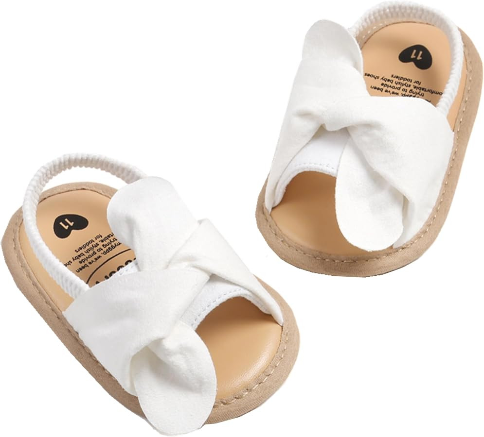 Baby Girls Sandals Summer Shoes Outdoor First Walker Toddler Girls Shoes for Summer | Amazon (US)