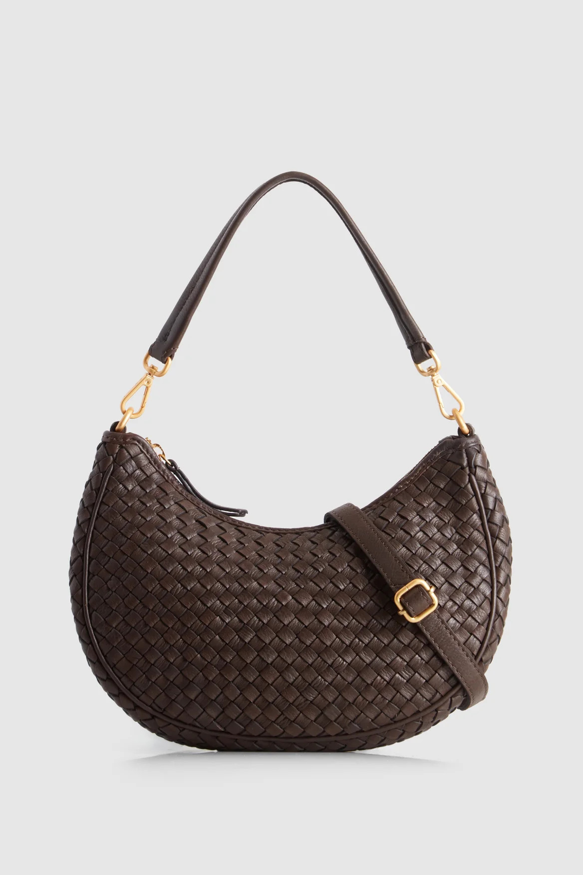 Margo Leather Crescent Hobo Bag | Strand Australia