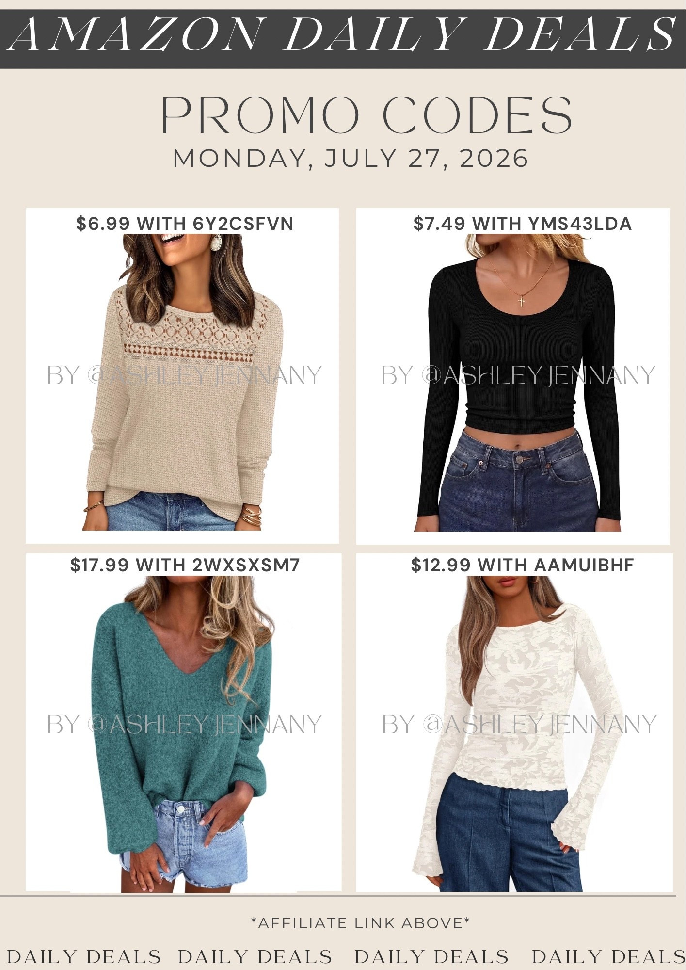 Amazon deals

#LTKSeasonal #LTKSaleAlert #LTKMidsize