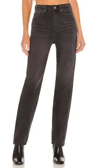 Cassie Super High Rise Straight in Retrograde | Revolve Clothing (Global)